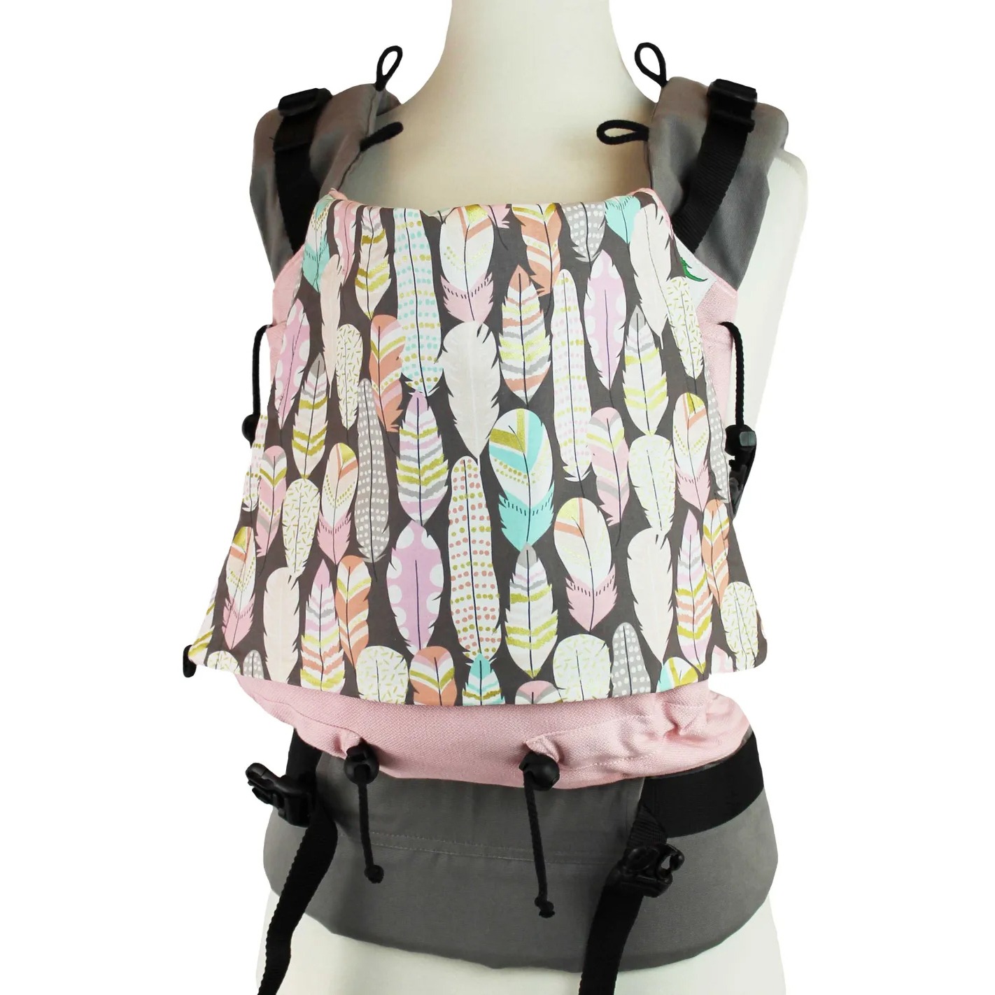 Mochila Buzzidil Baby Pink Feathers Mochila Buzzidil Baby Pink Feathers evolutiva