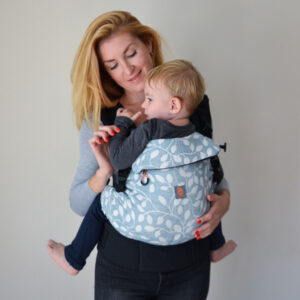 Mochila-ergonomica-nashsling-combi-leaves-blue-porteo-ergonomico-store-1